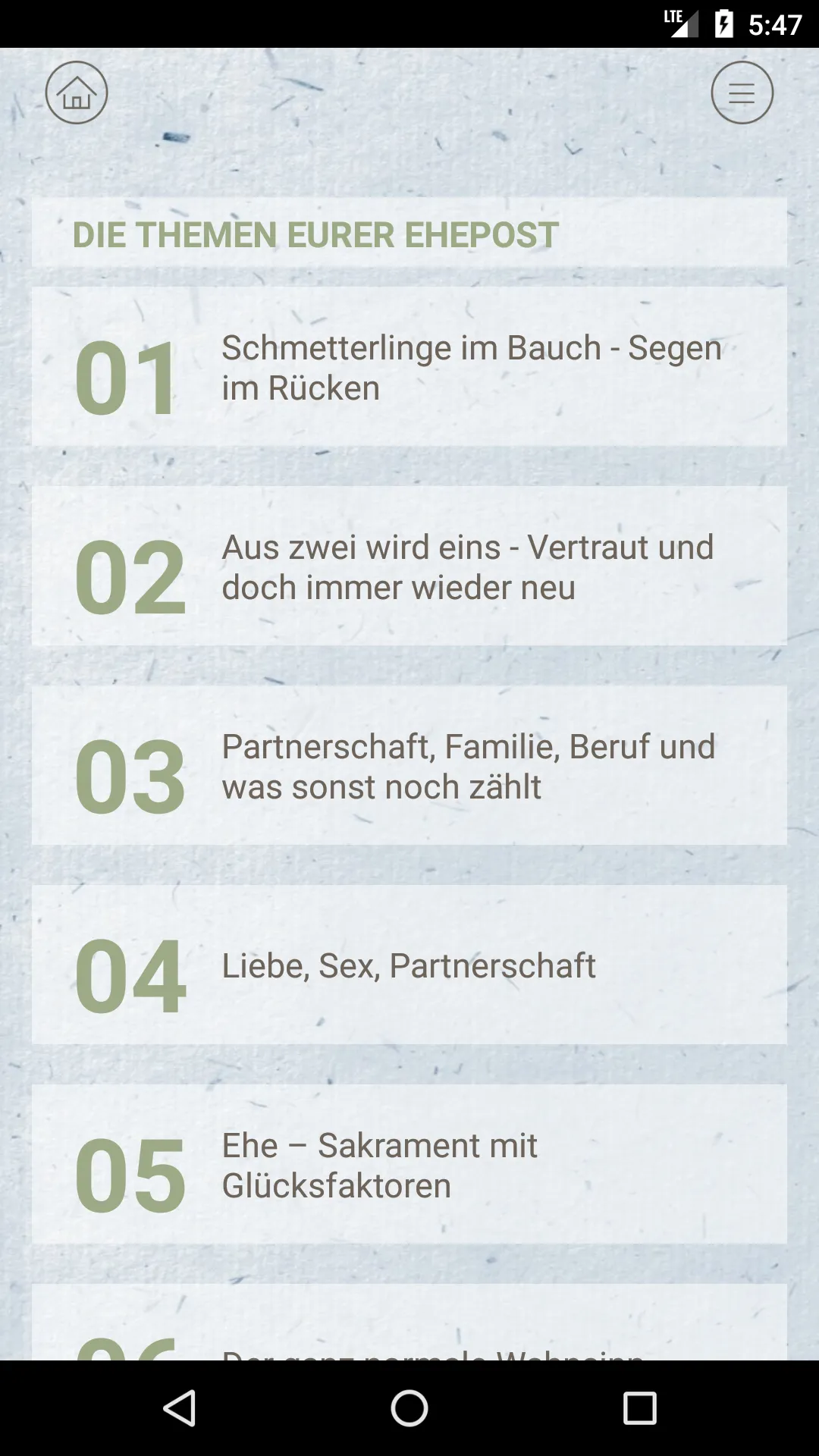 Die ehepost - liebe. leben. | Indus Appstore | Screenshot