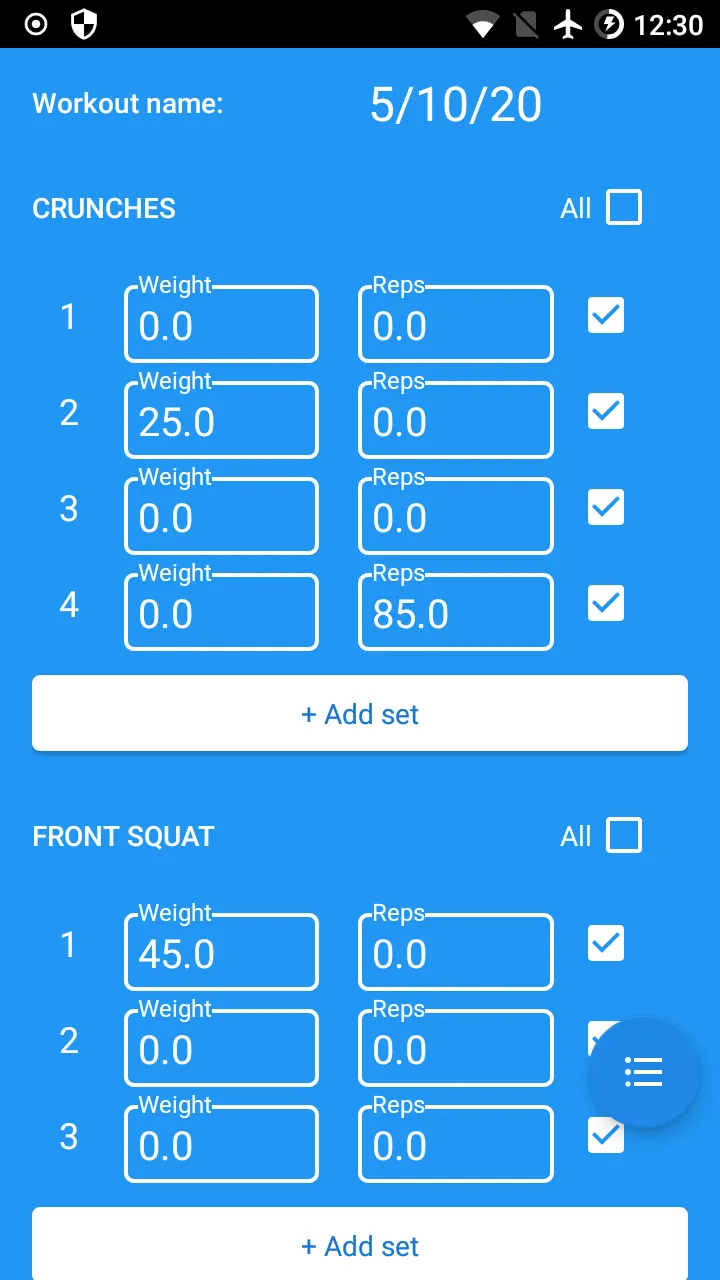 Workout Log Extra | Indus Appstore | Screenshot