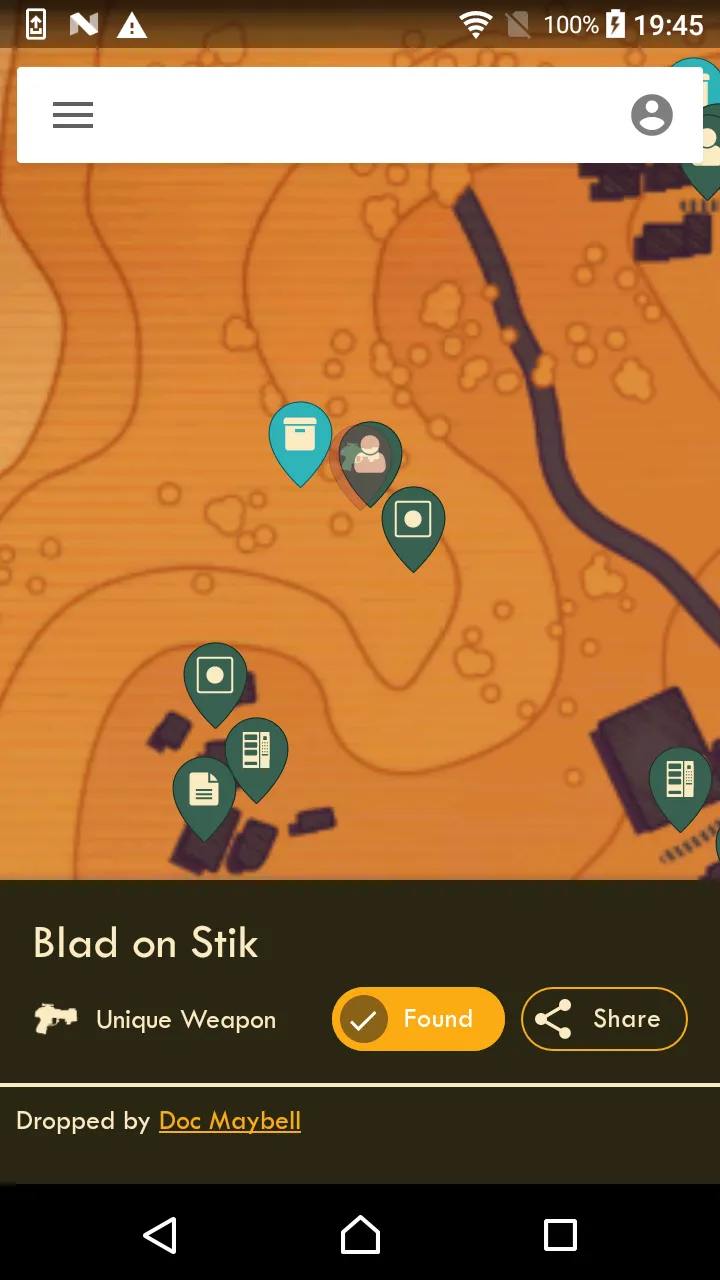 MapGenie: Outer Worlds Map | Indus Appstore | Screenshot