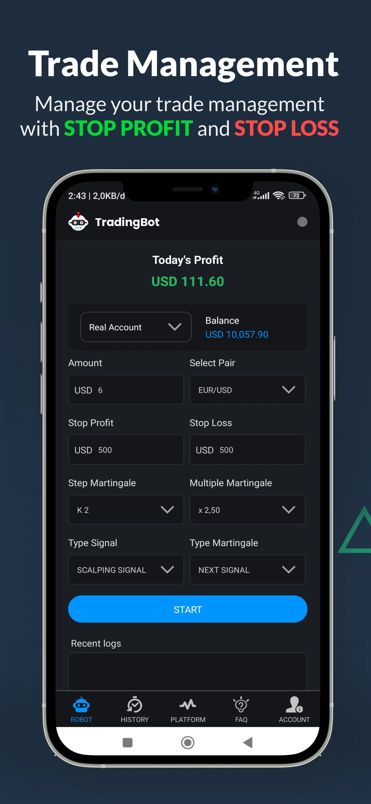 TradingBot - Auto Trading Bot | Indus Appstore | Screenshot