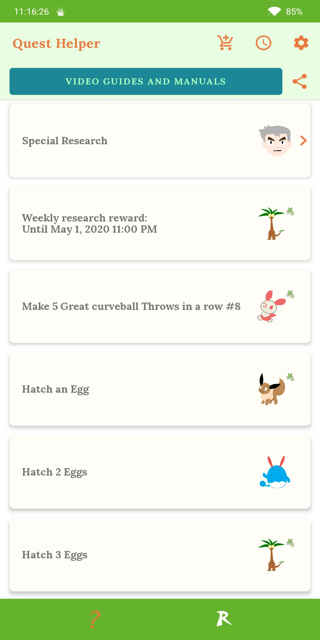 Quest Helper GO + GO Rocket | Indus Appstore | Screenshot