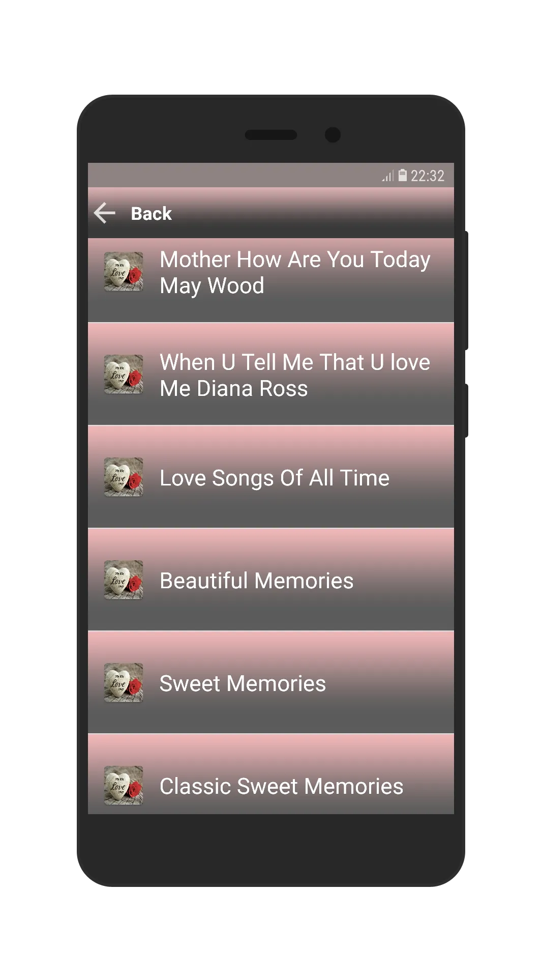 70s 80s Love Songs MP3 | Indus Appstore | Screenshot