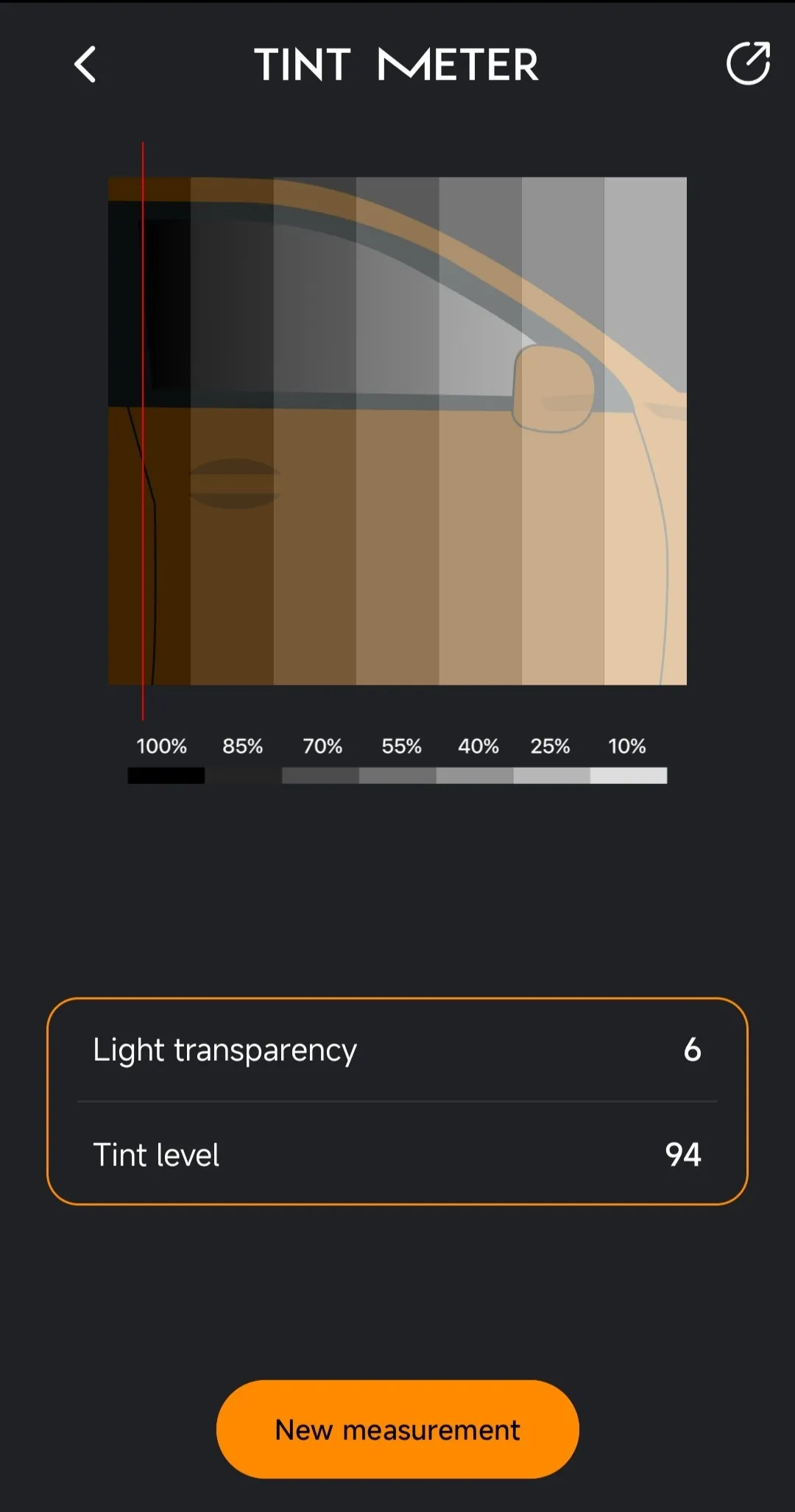 Tint Meter | Indus Appstore | Screenshot