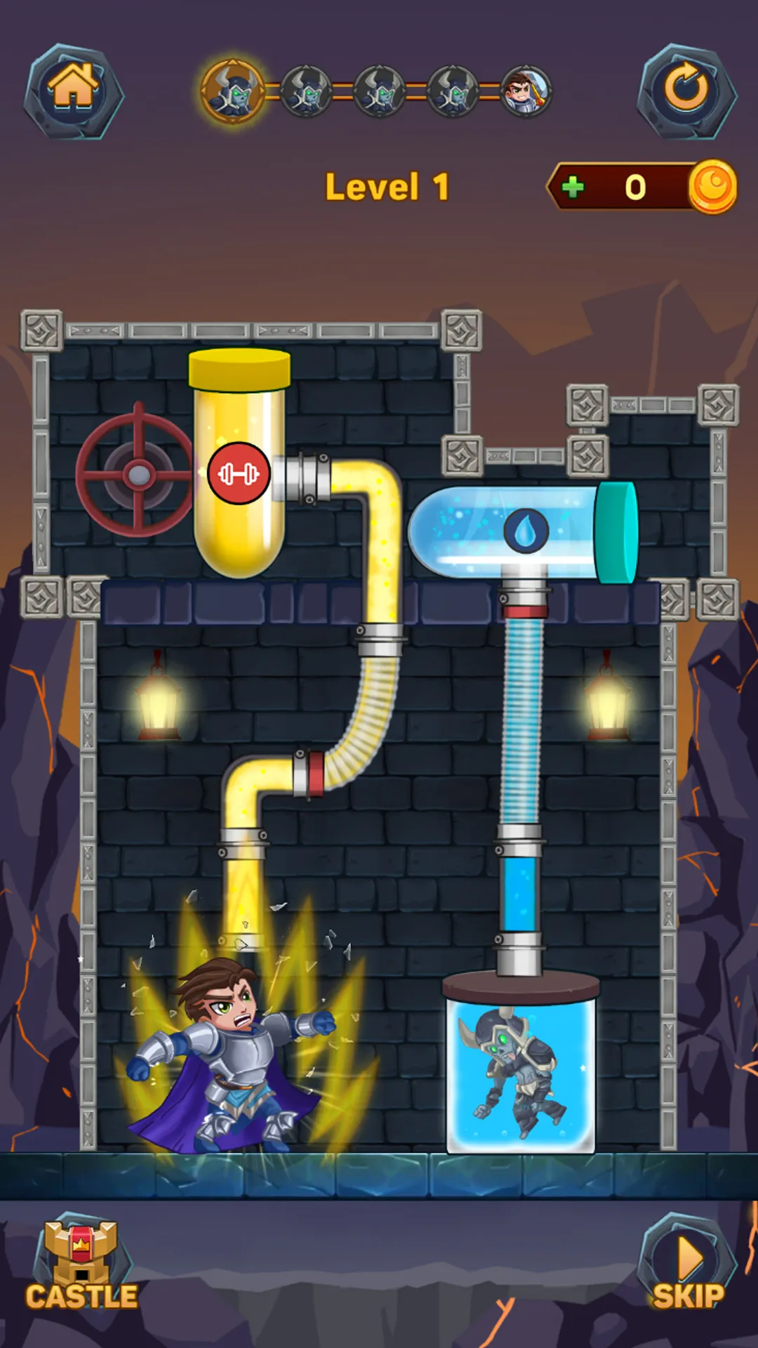 Hero Pipe Rescue: Water Puzzle | Indus Appstore | Screenshot