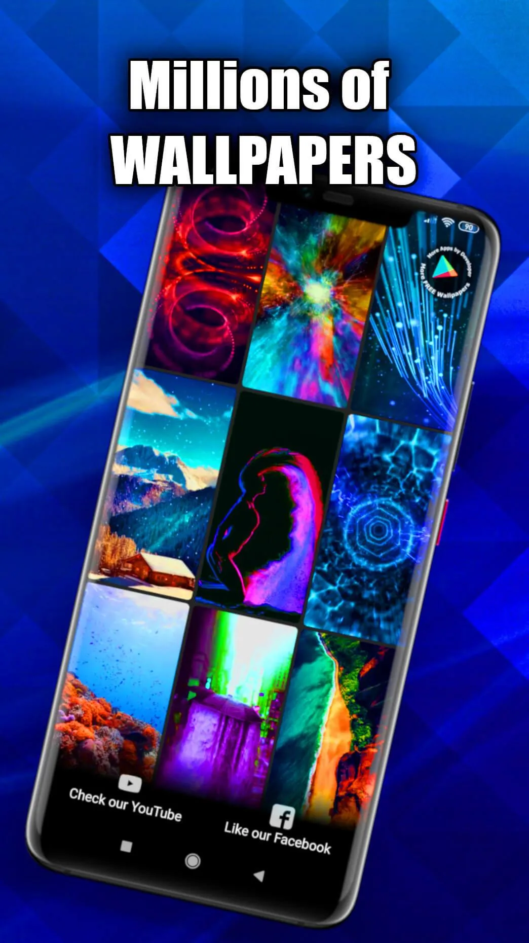 Blue Wallpaper Live HD/3D/4K | Indus Appstore | Screenshot