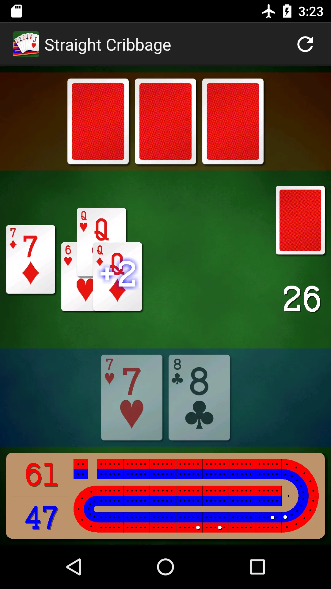 Straight Cribbage | Indus Appstore | Screenshot