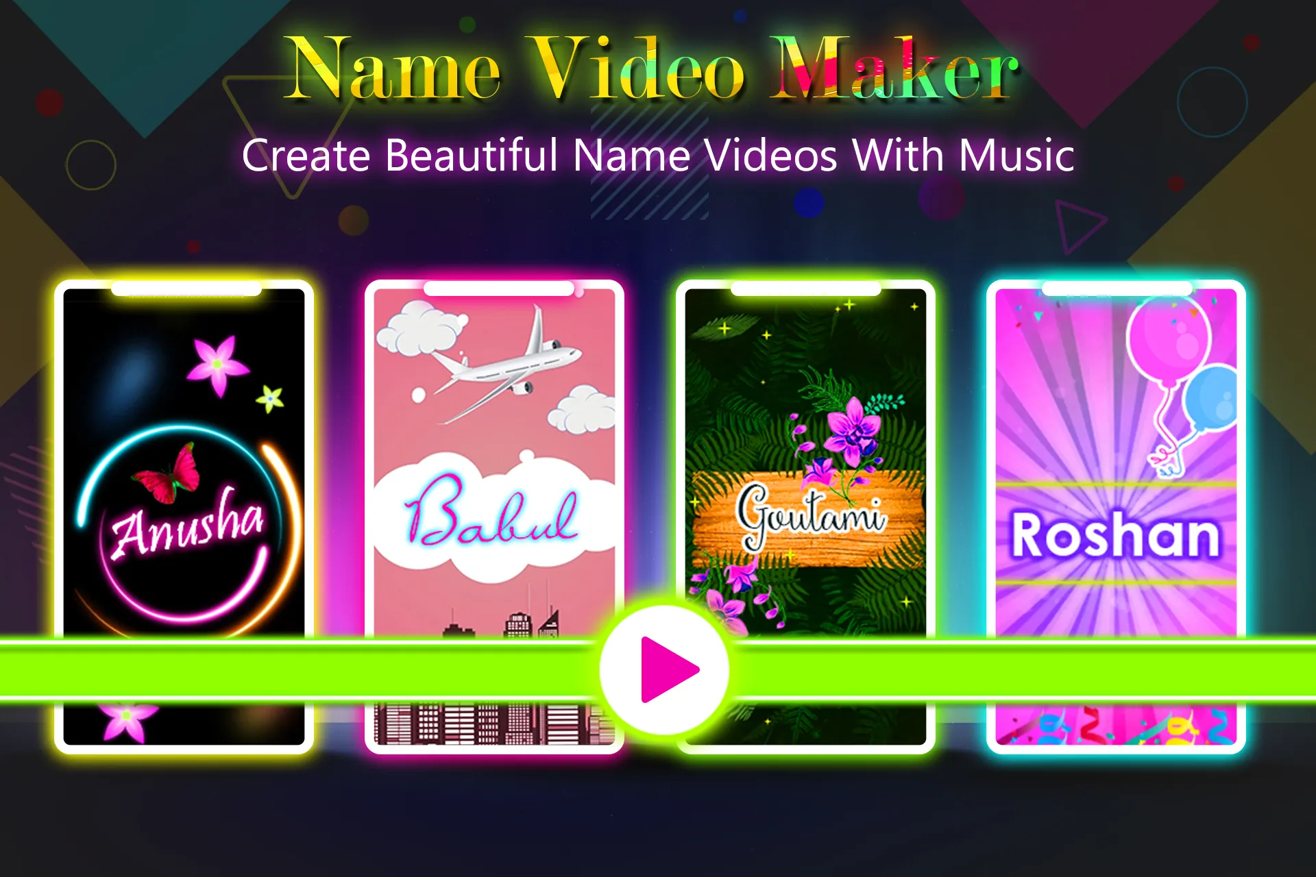 Name Video Maker - Status 2025 | Indus Appstore | Screenshot