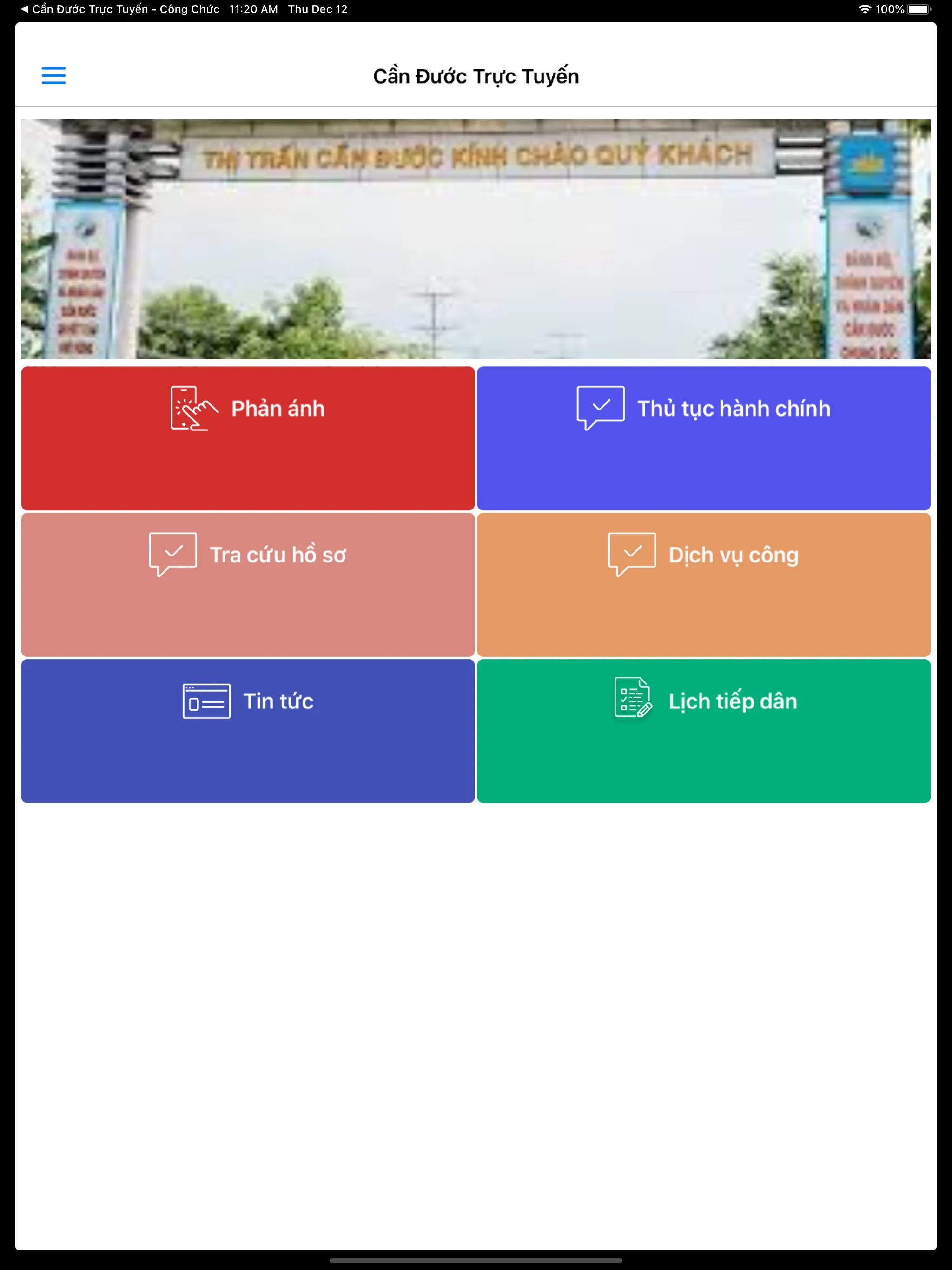 Cần Đước Trực Tuyến | Indus Appstore | Screenshot