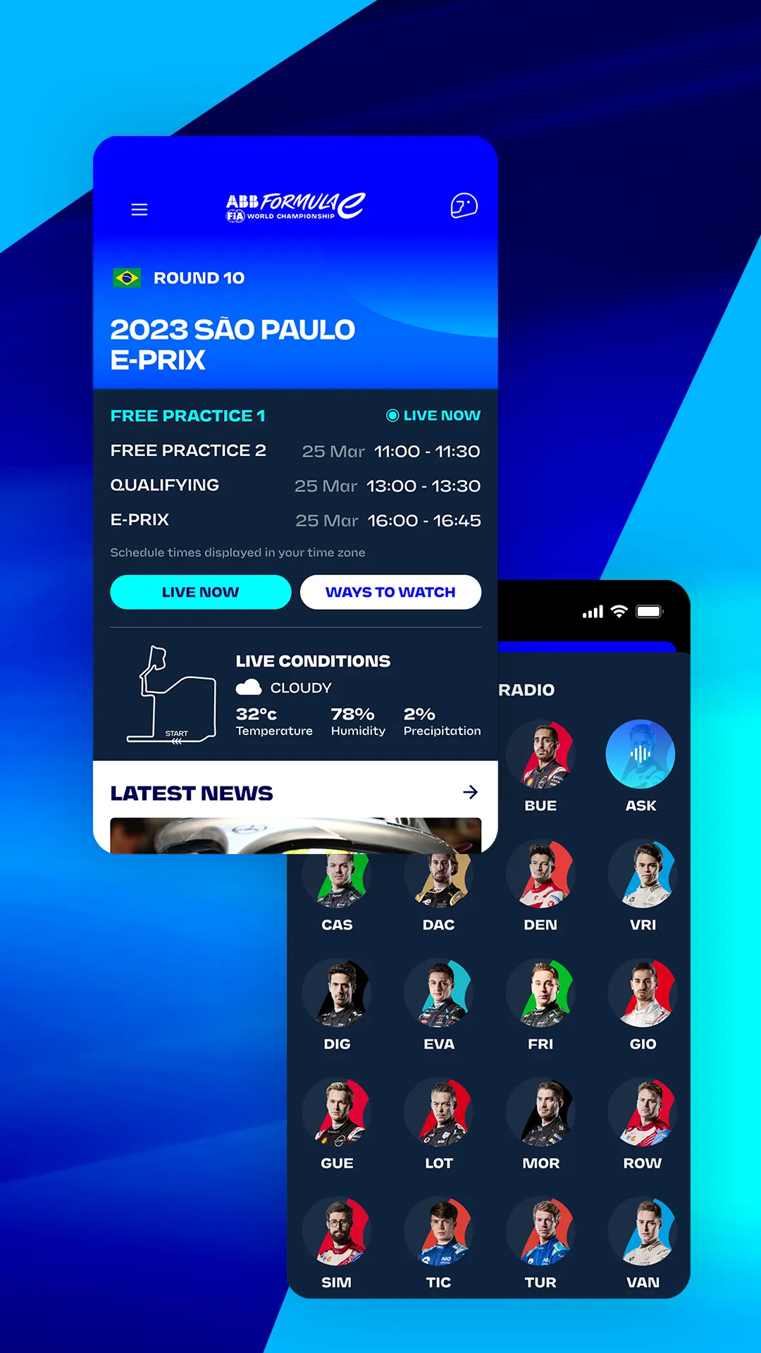 Formula E | Indus Appstore | Screenshot