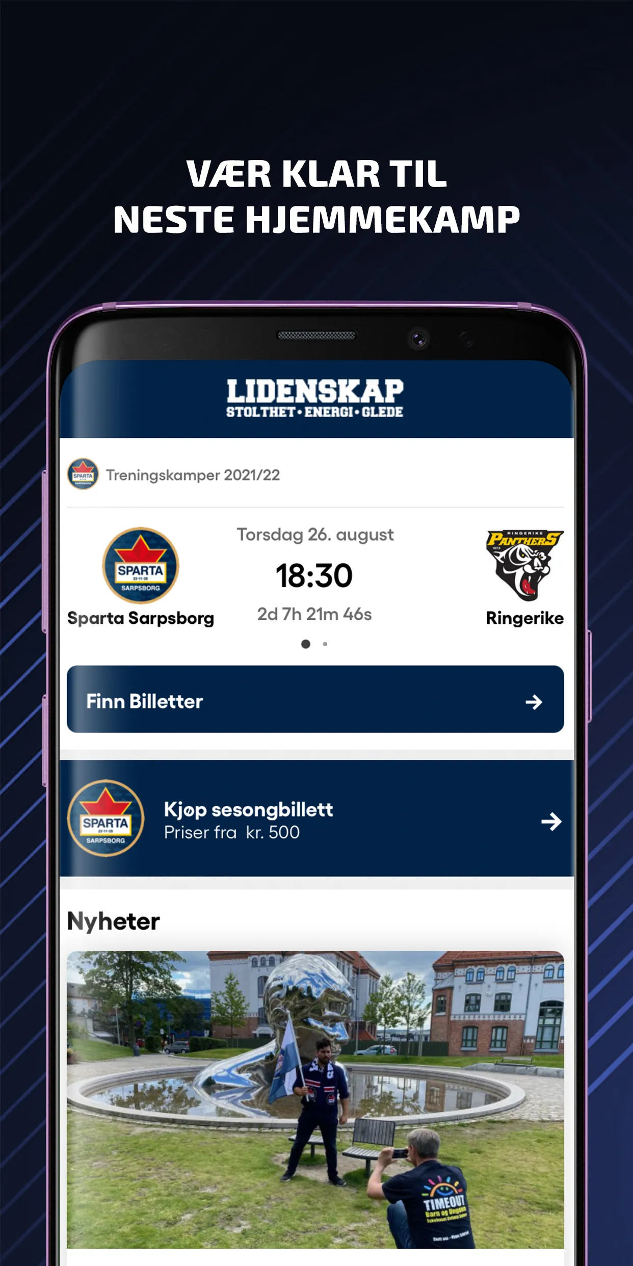 Sparta Sarpsborg | Indus Appstore | Screenshot