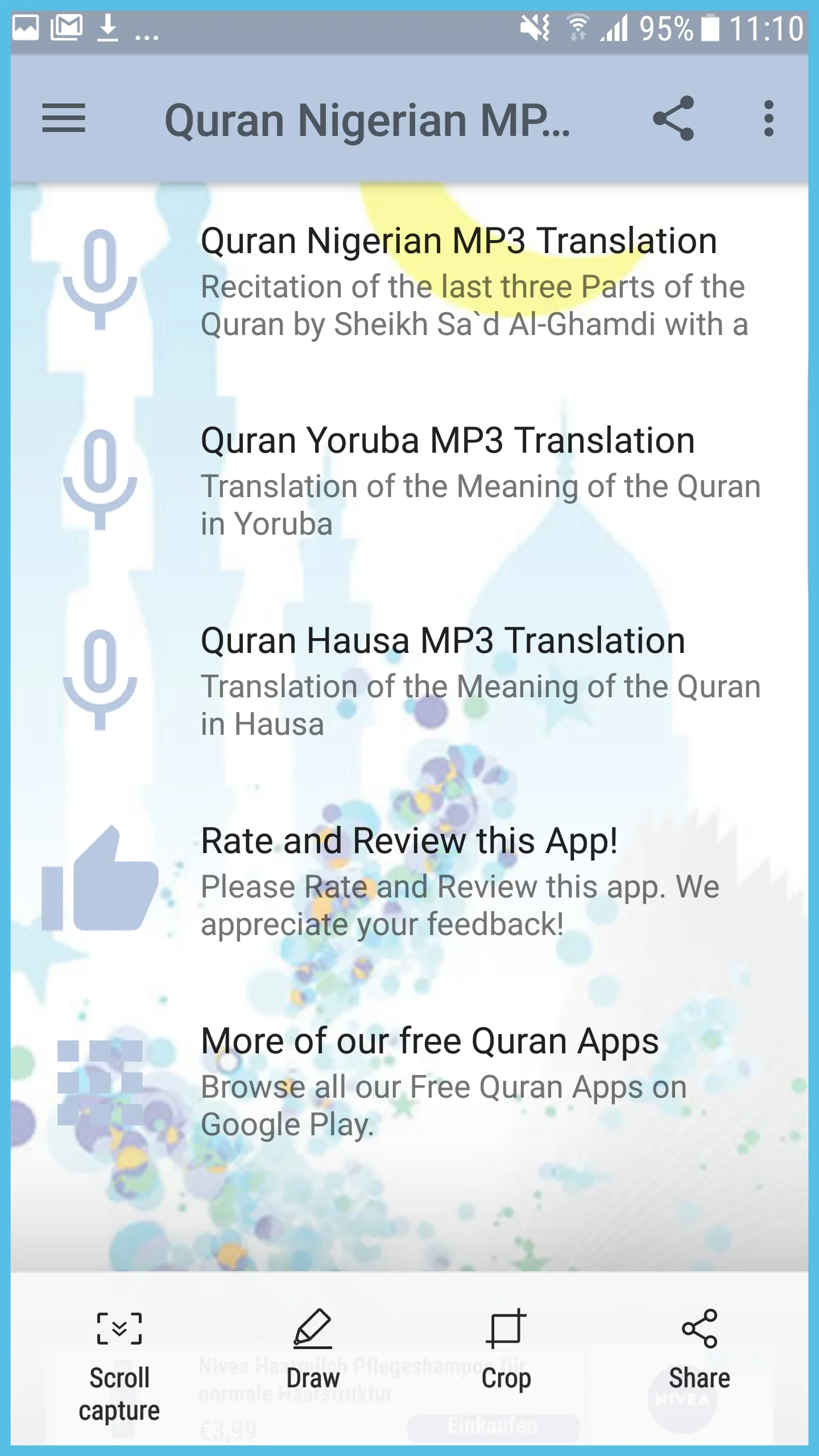 Audio Quran Hausa Translation | Indus Appstore | Screenshot