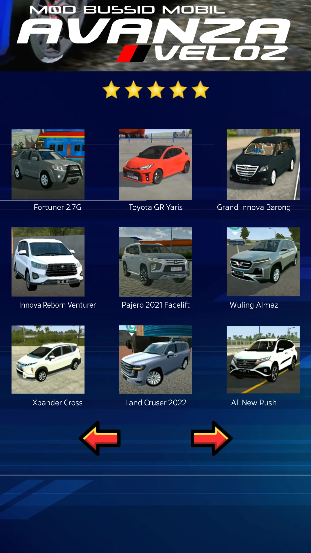 Mod Bussid Mobil Avansa Velos | Indus Appstore | Screenshot