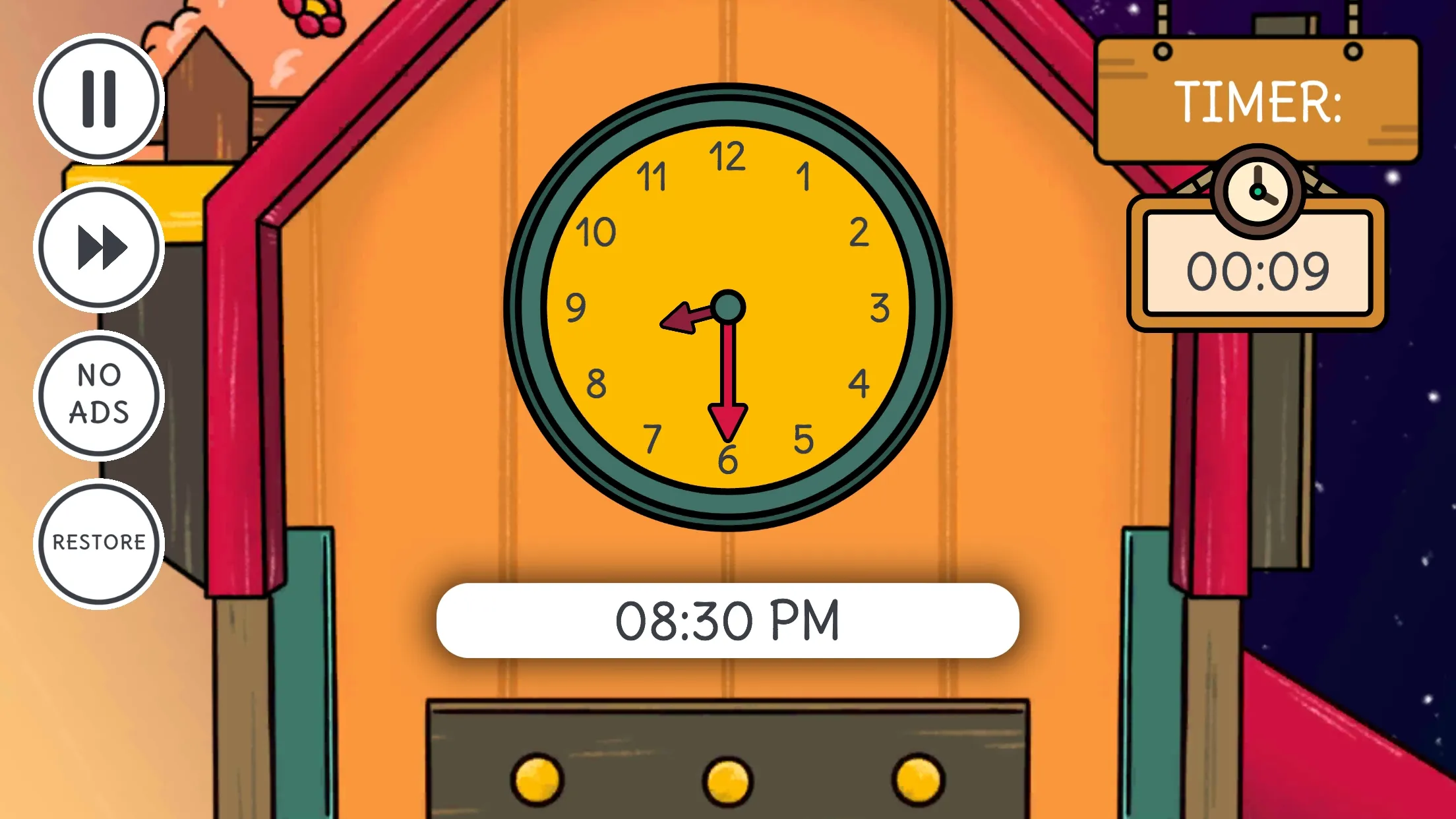 Set The Clock Game | Indus Appstore | Screenshot