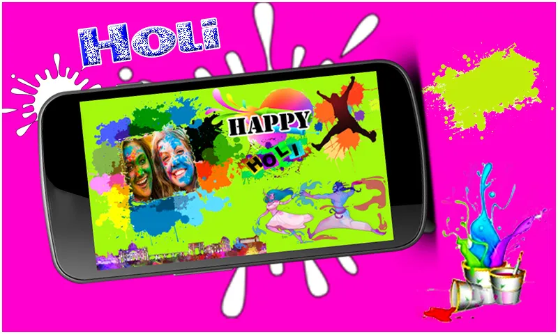 Holi Photo Frames | Indus Appstore | Screenshot