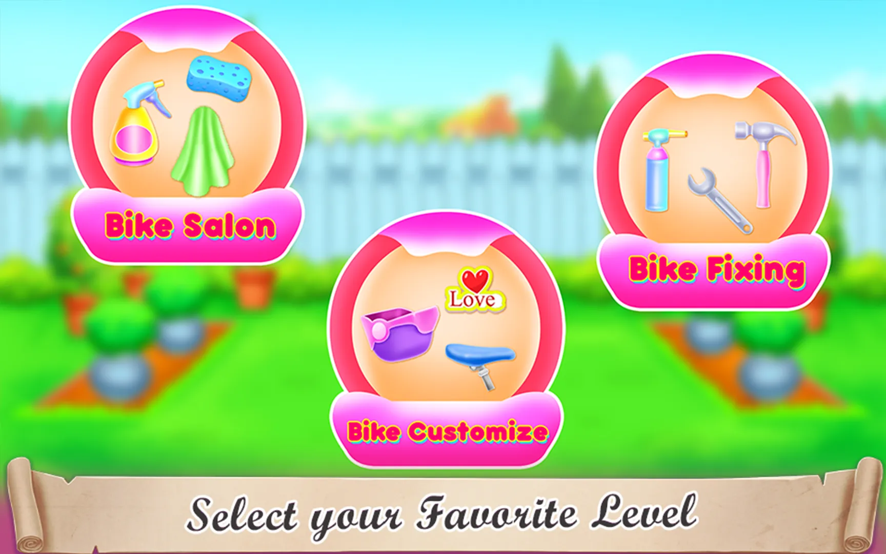 Girl Bike Fix & Washing Salon | Indus Appstore | Screenshot
