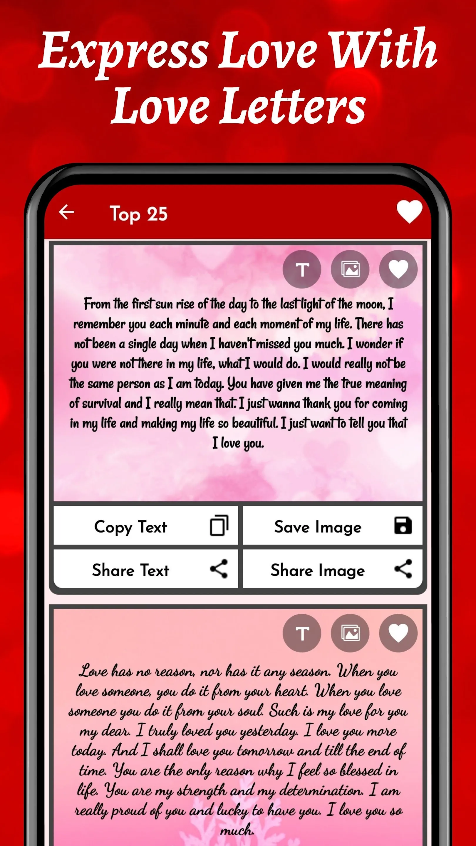 Love Letters & Love Messages | Indus Appstore | Screenshot