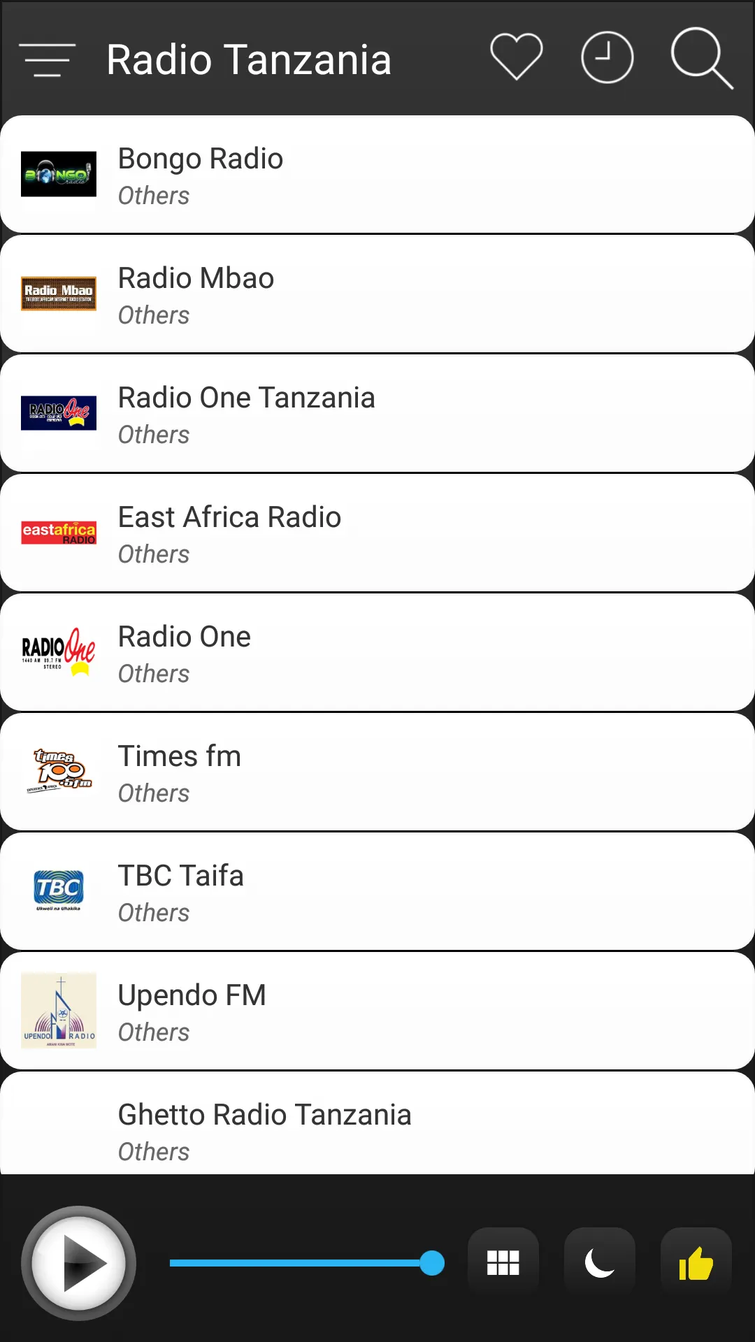 Tanzania Radio FM AM Music | Indus Appstore | Screenshot