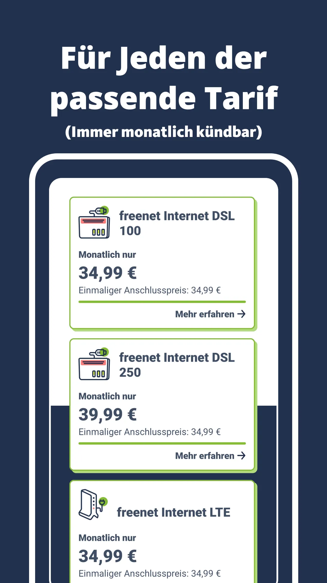 freenet Internet | Indus Appstore | Screenshot