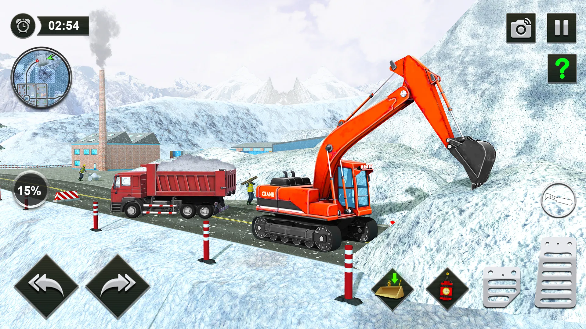 Snow Offroad Construction Game | Indus Appstore | Screenshot