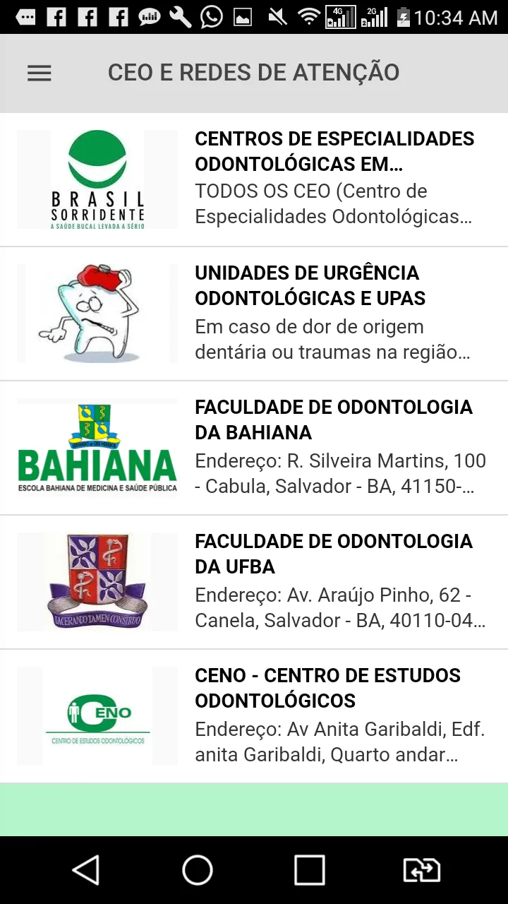 ODONTOLOGIA ESMERALDA | Indus Appstore | Screenshot