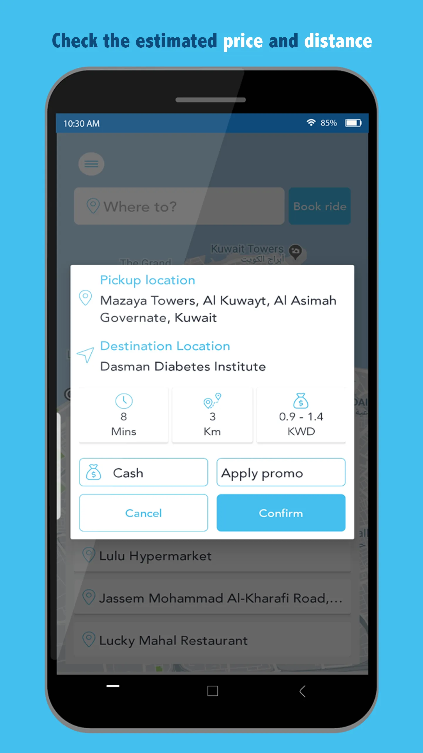 Talyaa - Taxi Booking App | Indus Appstore | Screenshot