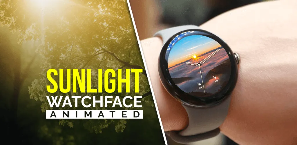 Glowing Sunlight Watch Faces | Indus Appstore | Screenshot