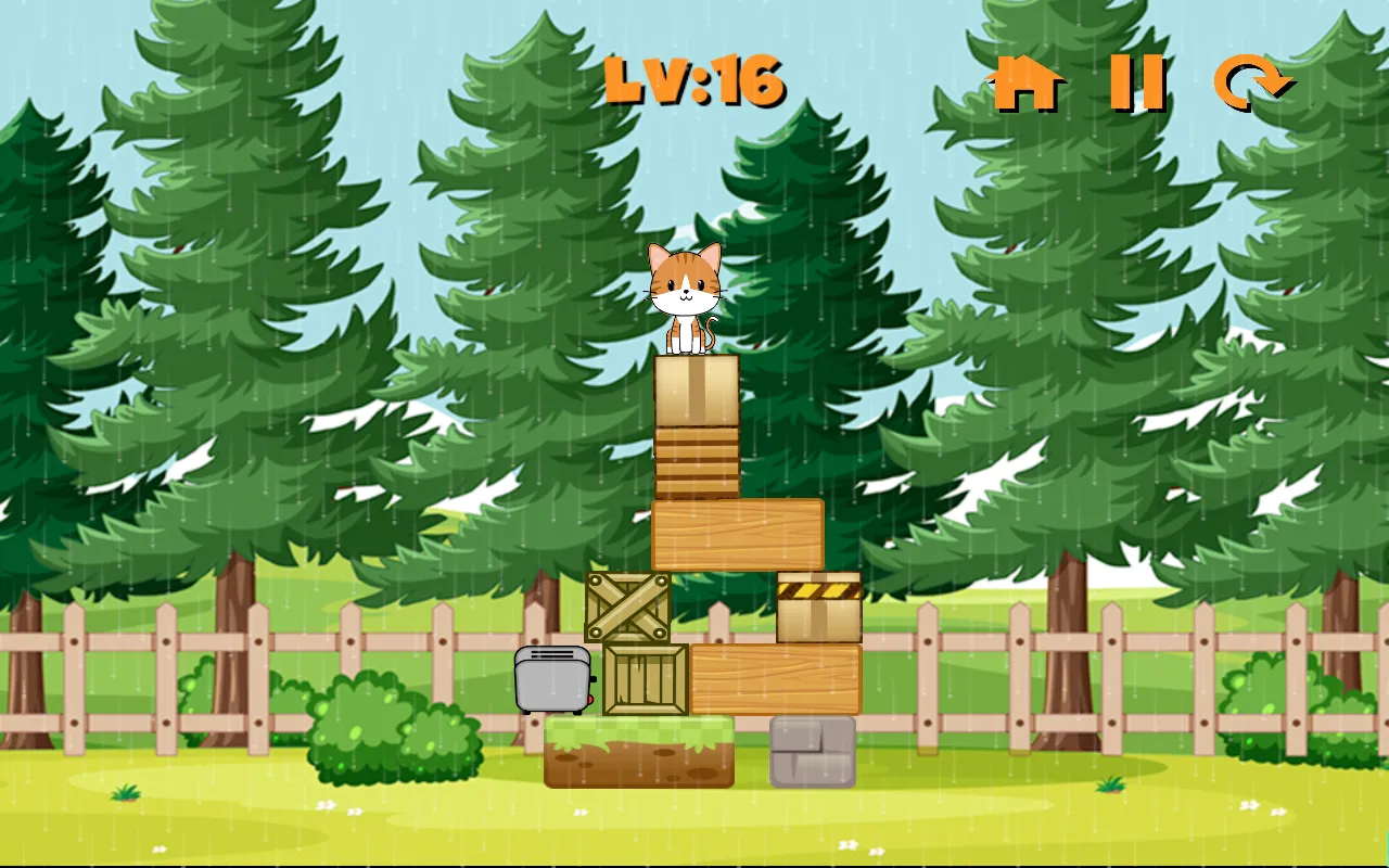 Kitty Drop Save The Cat | Indus Appstore | Screenshot