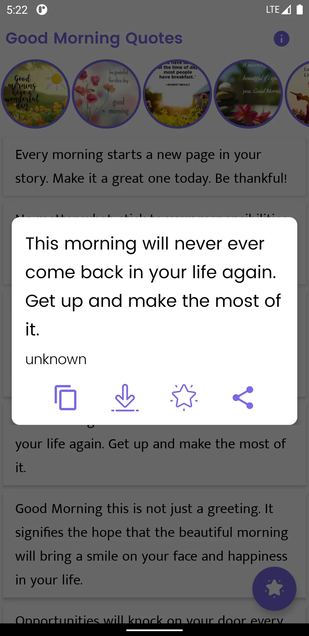 Good Morning Quotes and Saying | Indus Appstore | Screenshot