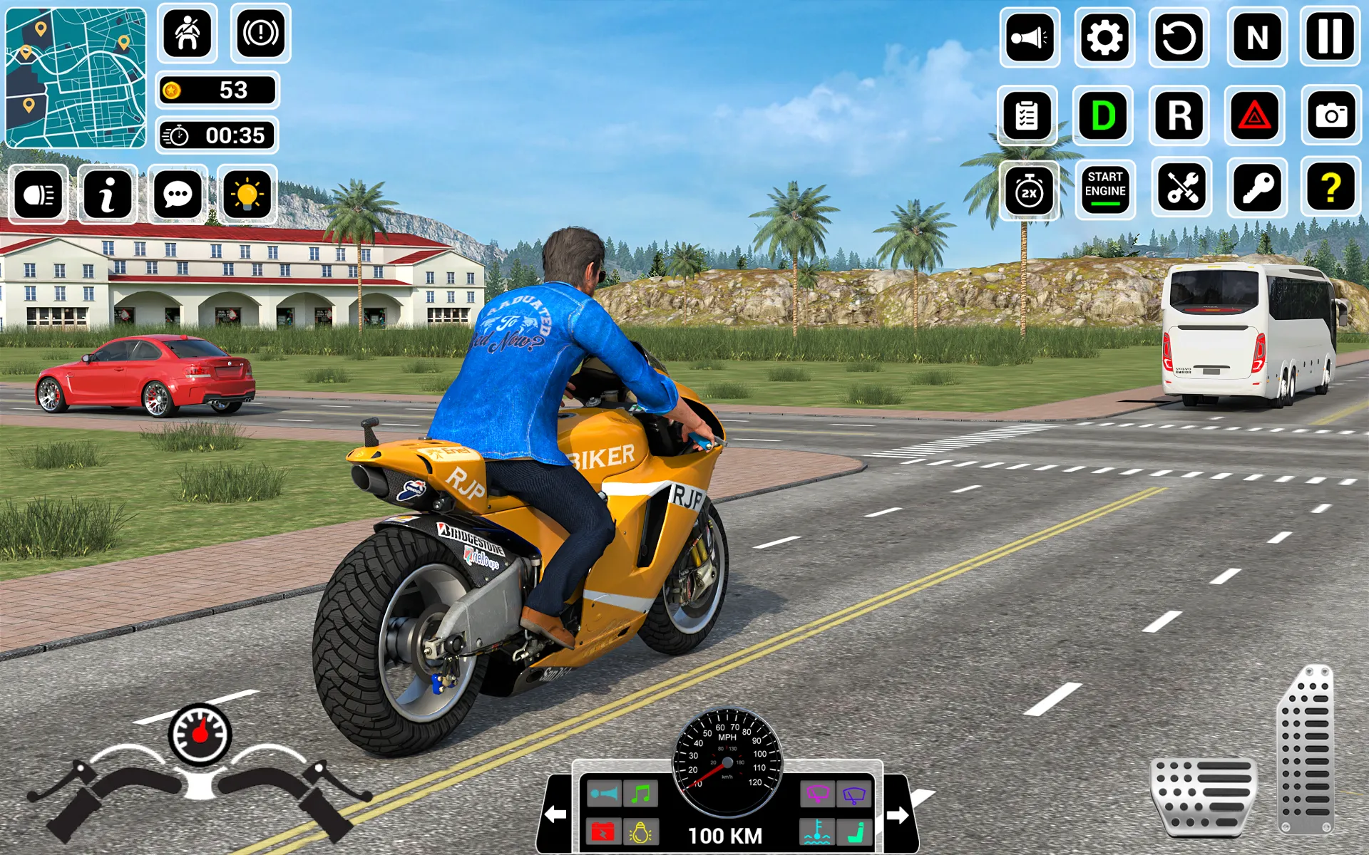 Open World Bike Driving Games | Indus Appstore | Screenshot