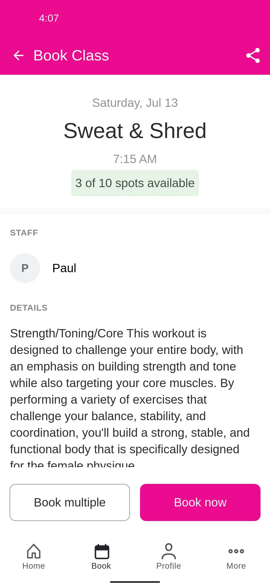 Integrity Fitness | Indus Appstore | Screenshot