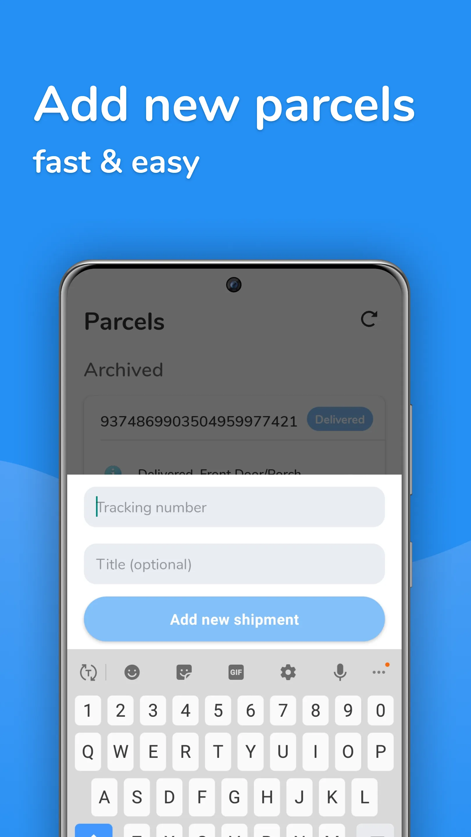 Parcel 📦 Arrive - All in one  | Indus Appstore | Screenshot