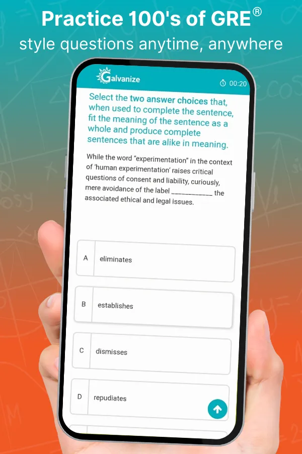 GRE® Test Prep by Galvanize | Indus Appstore | Screenshot
