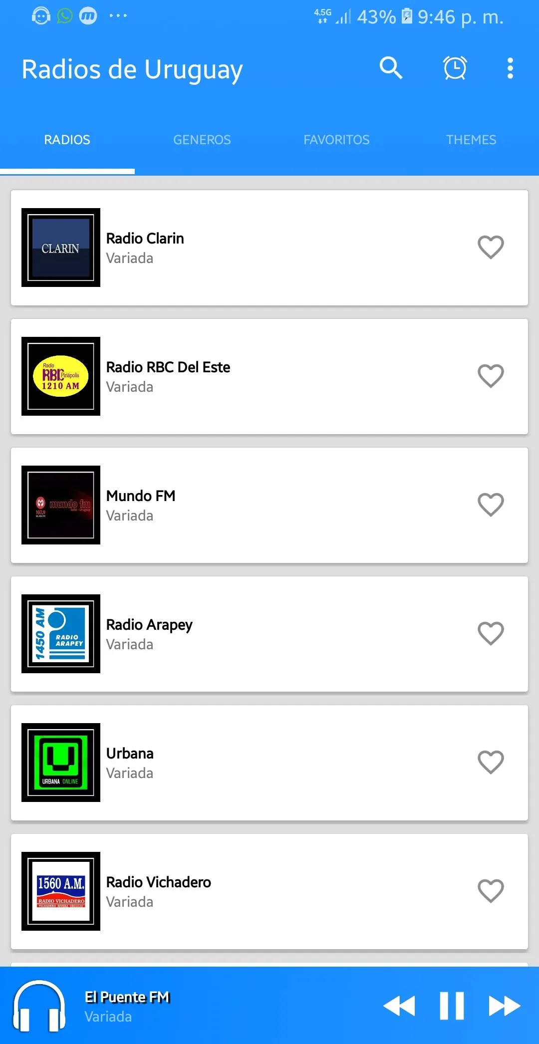 Radios de Uruguay | Indus Appstore | Screenshot