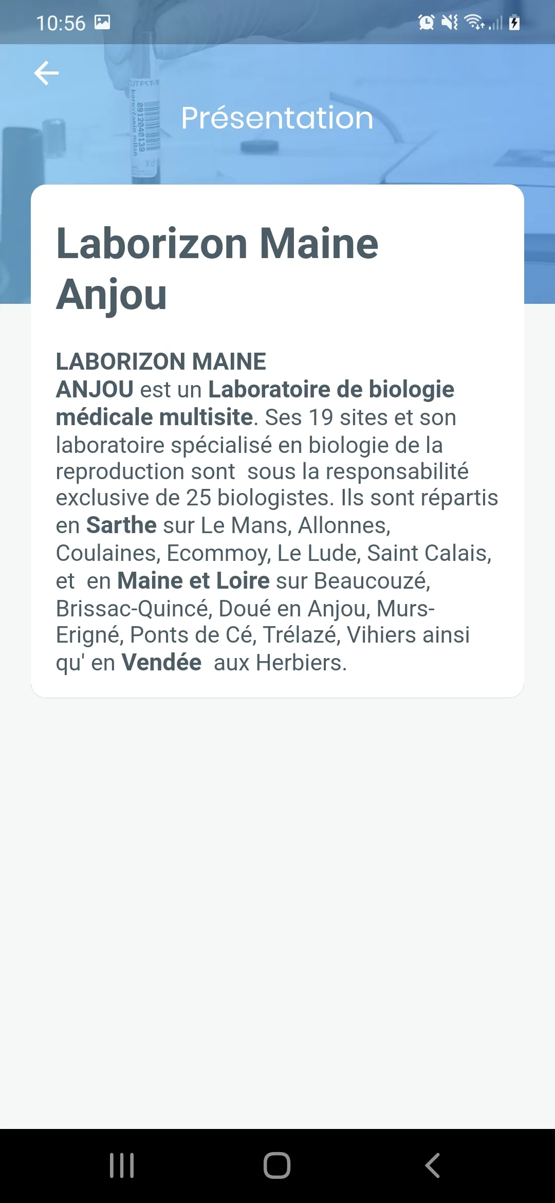 LBM LABORIZON MAINE ANJOU - Ca | Indus Appstore | Screenshot