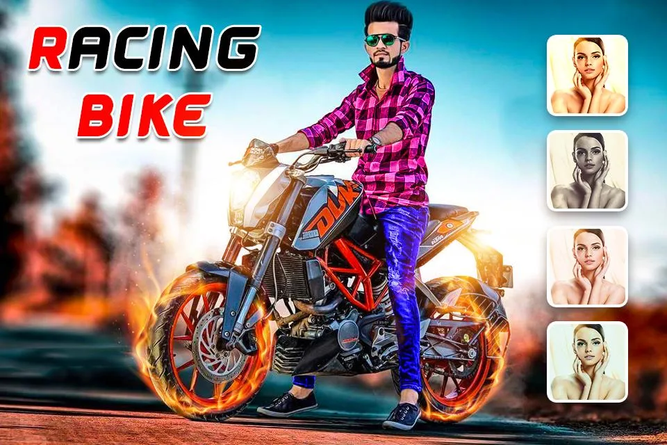 Racing Bike Photo Editor | Indus Appstore | Screenshot