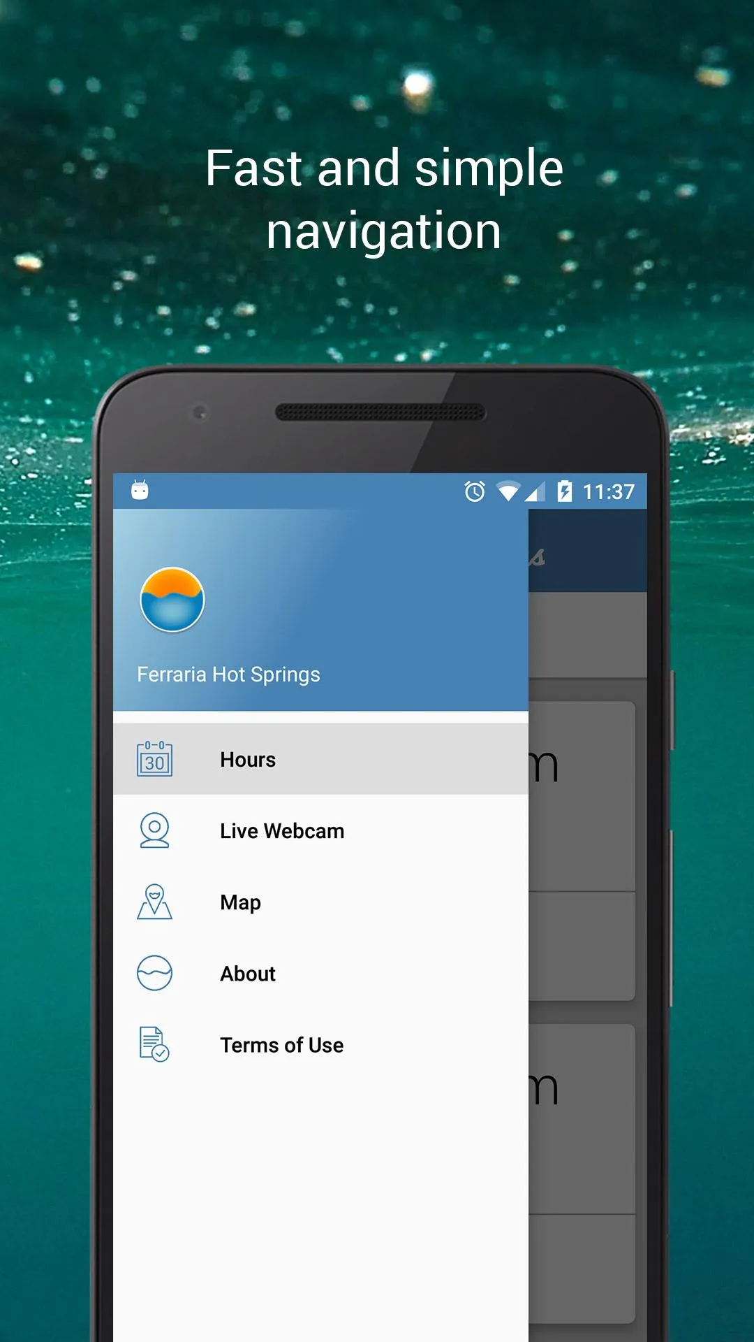 Ferraria Hot Springs | Indus Appstore | Screenshot