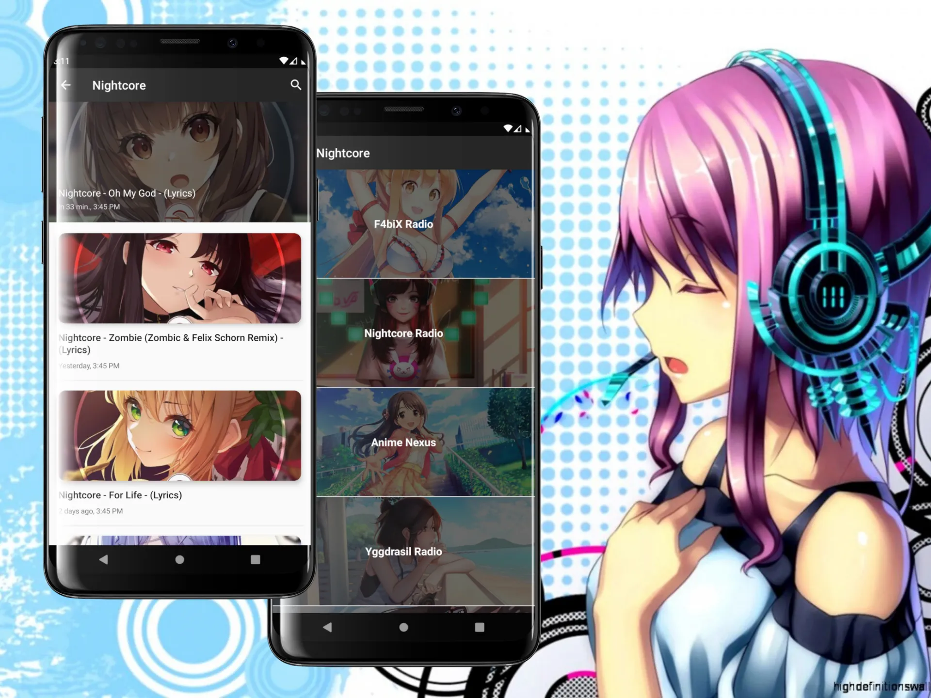 Nightcore Music and Radios | Indus Appstore | Screenshot