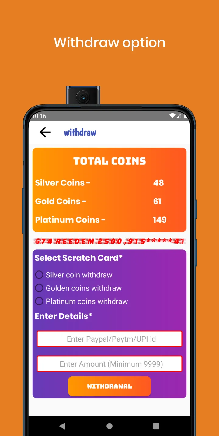 Scratch And Win - 2025 | Indus Appstore | Screenshot