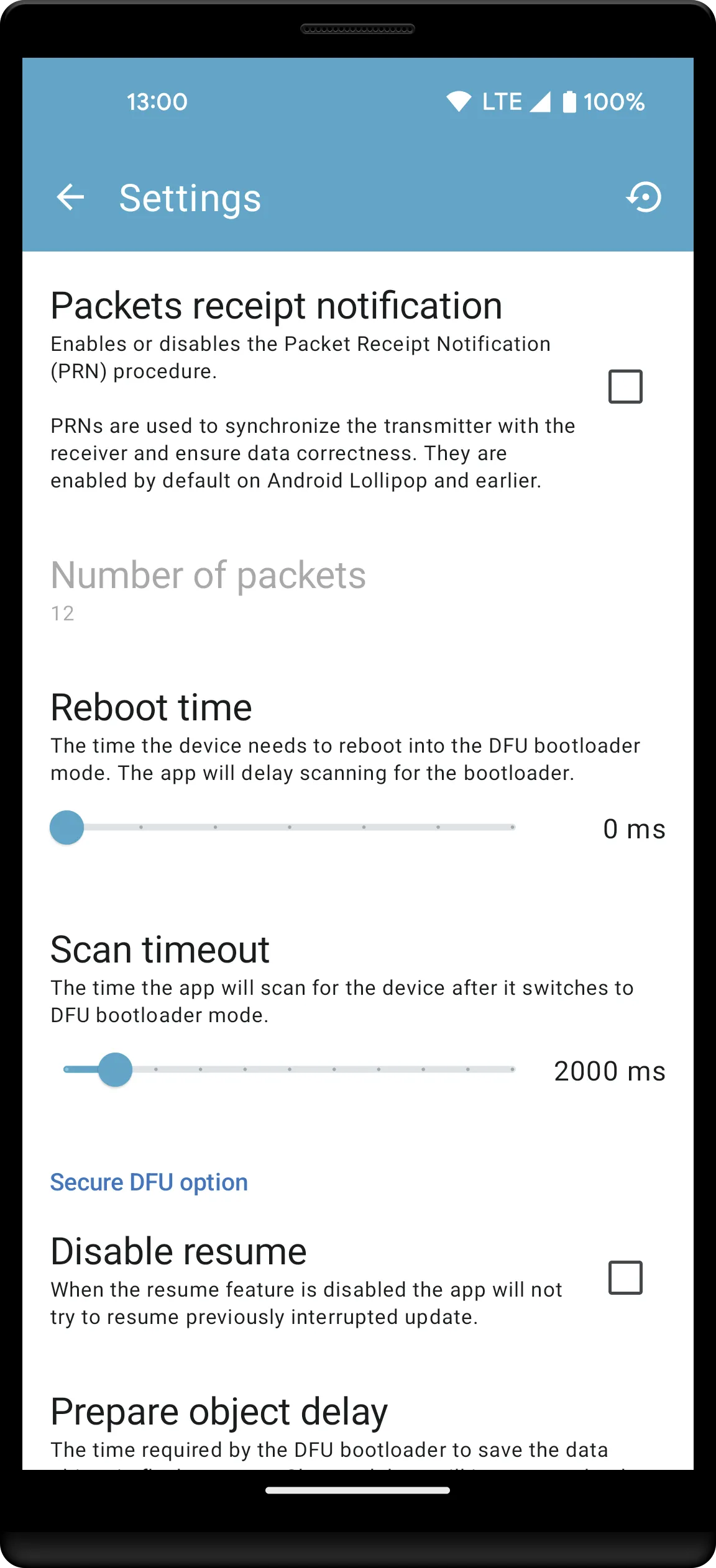 nRF Device Firmware Update | Indus Appstore | Screenshot