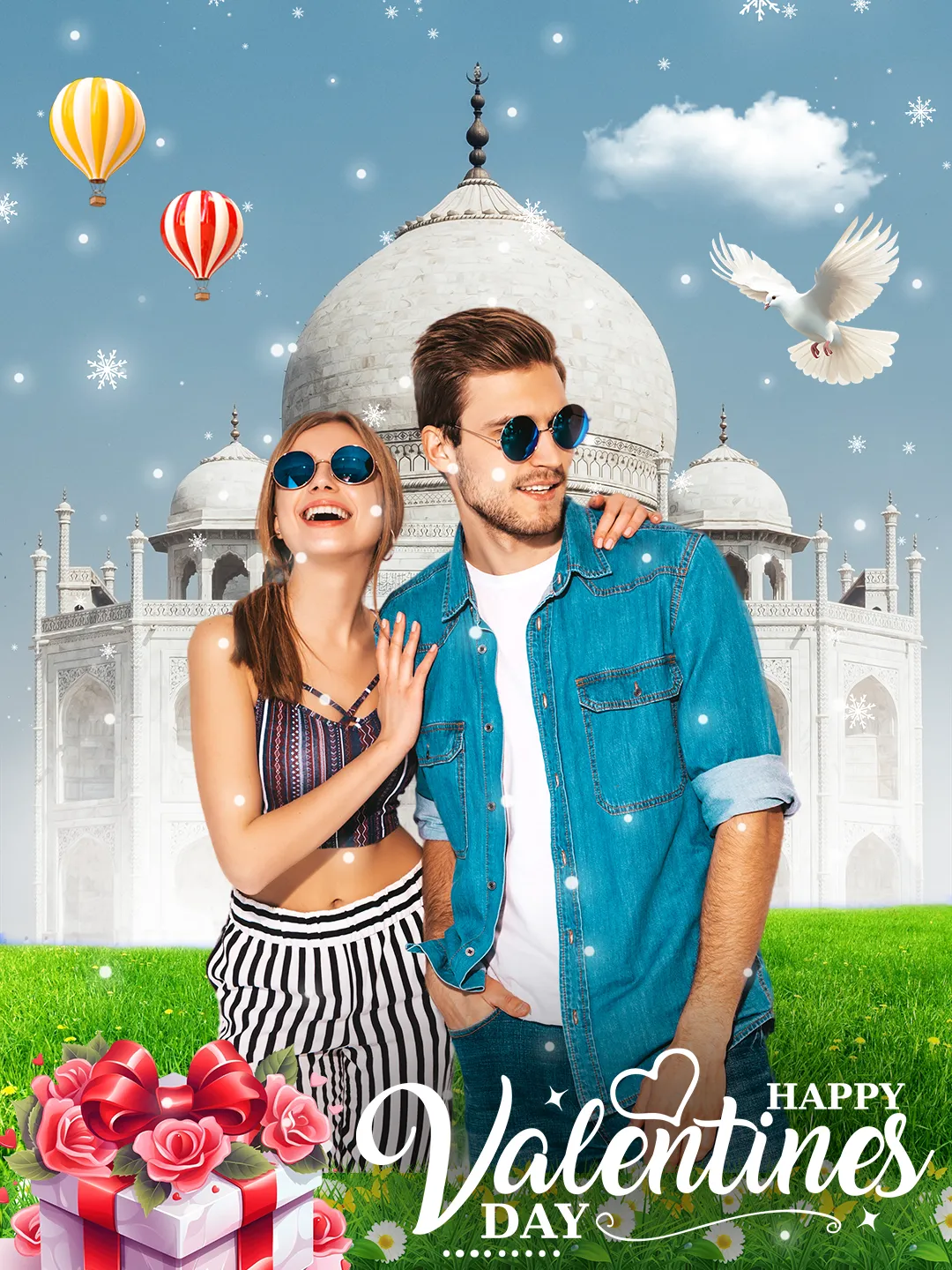 Valentine Day Photo Frame | Indus Appstore | Screenshot