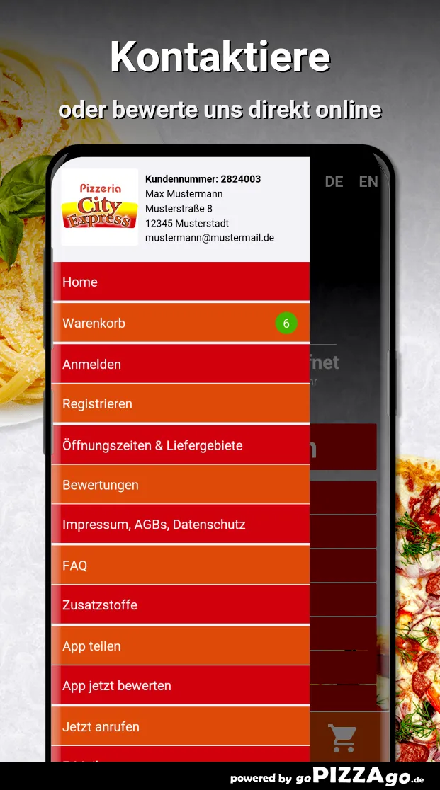 Pizzeria City Express Oldenbur | Indus Appstore | Screenshot