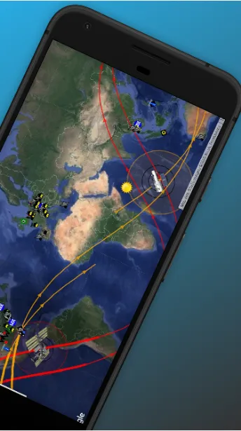 ISS Tracker Live Position | Indus Appstore | Screenshot