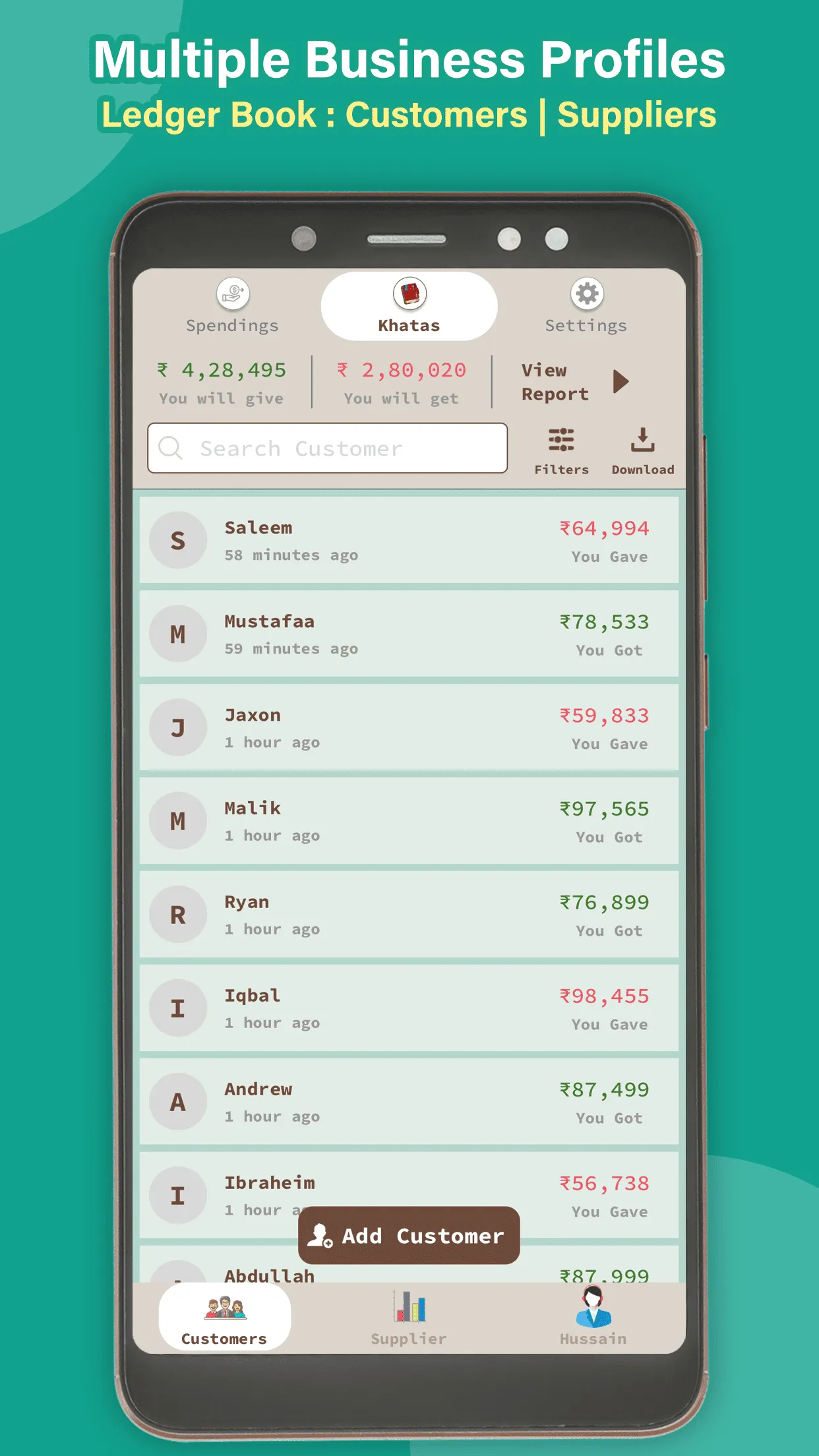 Khata Book Business Tracker | Indus Appstore | Screenshot