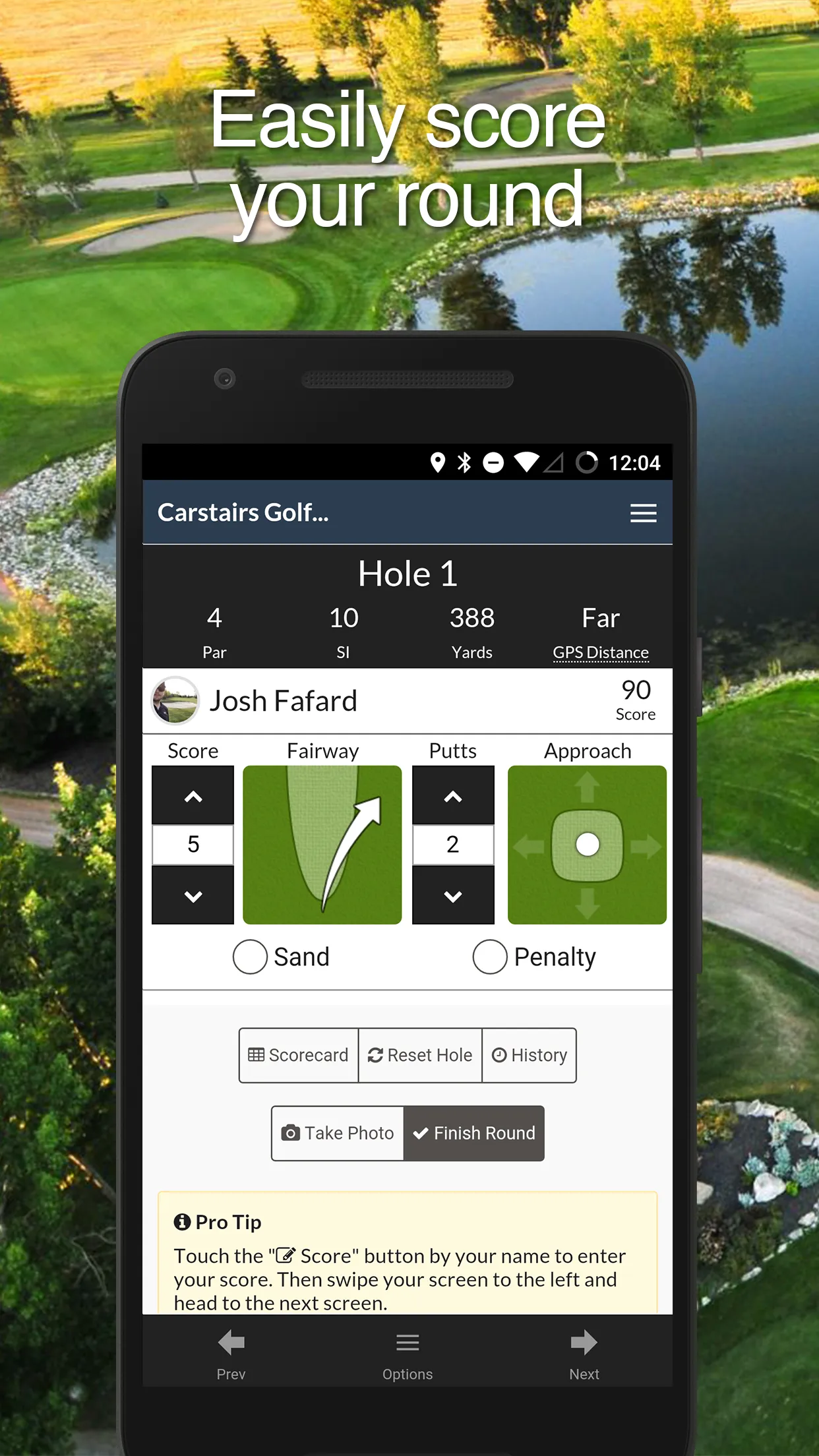 Carstairs Community Golf Club | Indus Appstore | Screenshot