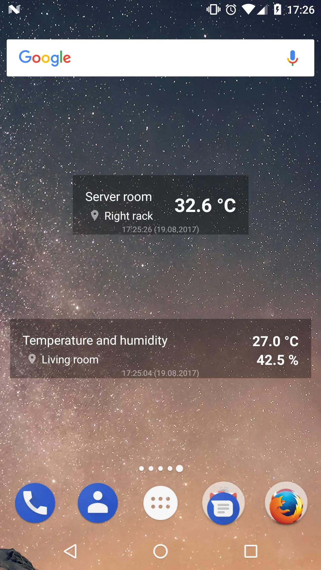 Monkeytech - Wifi thermometer | Indus Appstore | Screenshot