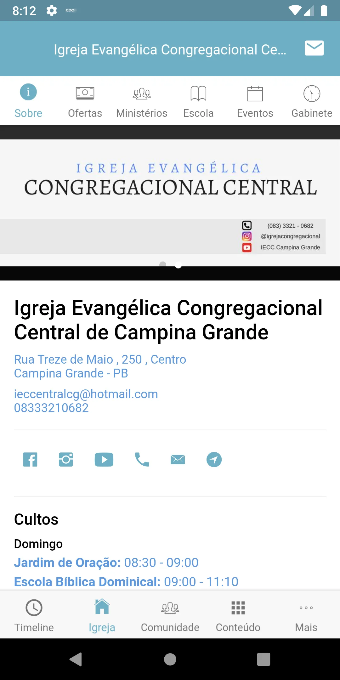 IECC Campina Grande | Indus Appstore | Screenshot