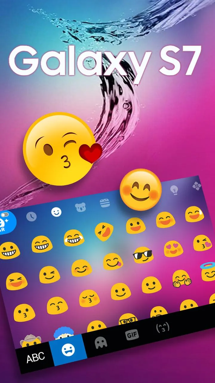 Galaxy S7 Gradient Keyboard Th | Indus Appstore | Screenshot