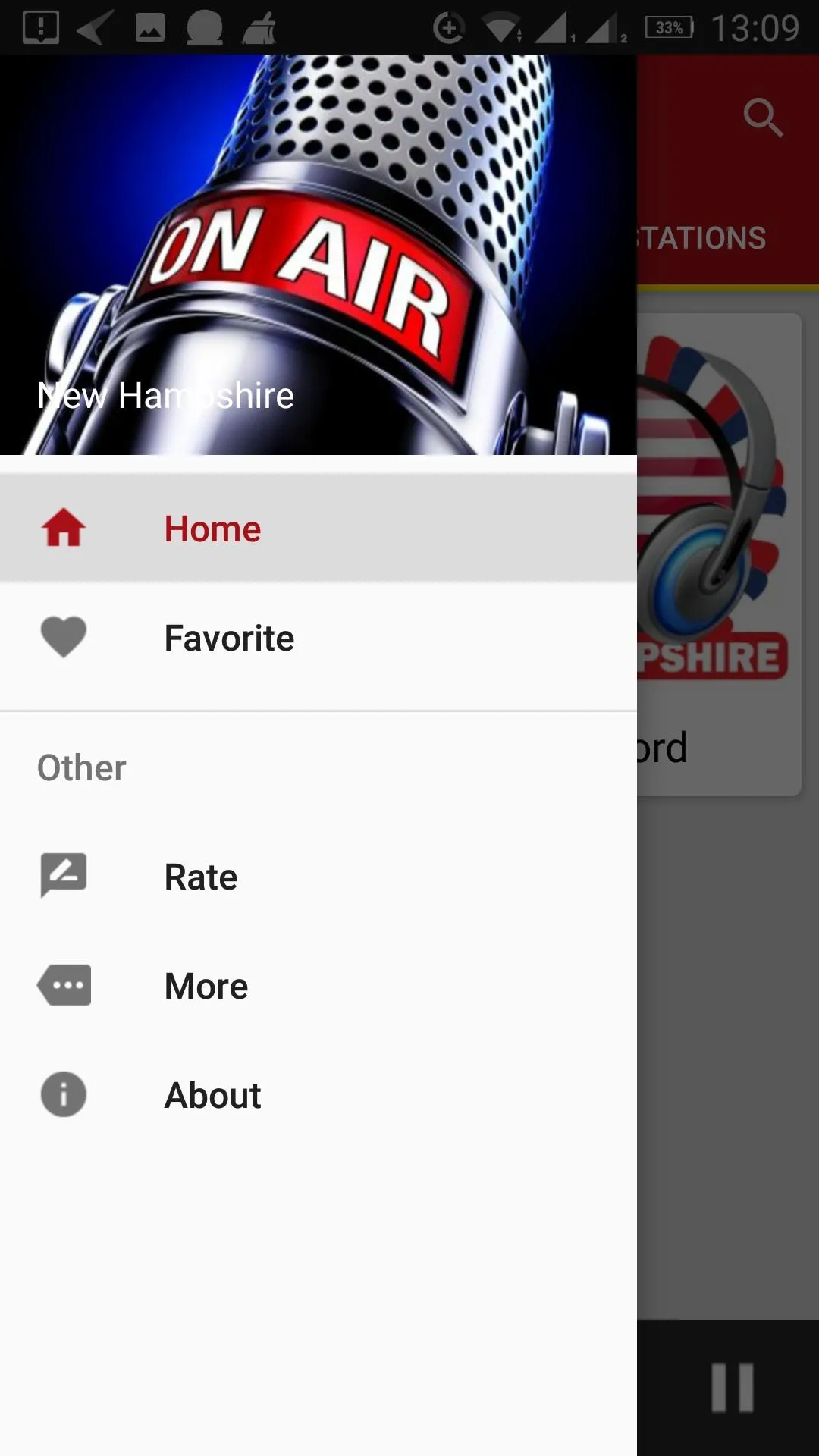 New Hampshire Radio Stations | Indus Appstore | Screenshot