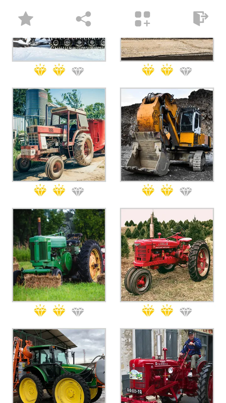 Jigsaw Tractor Mosaic Puzzles | Indus Appstore | Screenshot