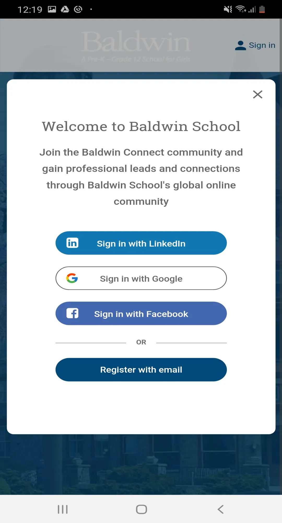 Baldwin Connect | Indus Appstore | Screenshot